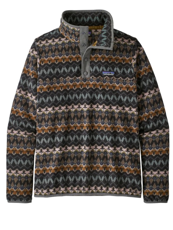Patagonia Tops - Patagonia Micro D Snap T Fleece Women’s Aztec Geometric Pullover Size Small